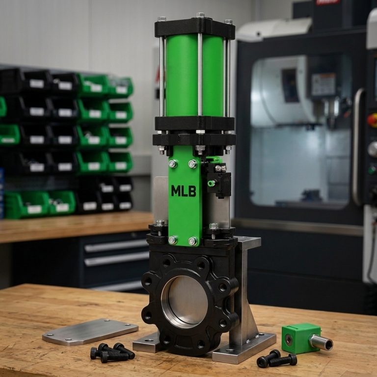 Pneumatic Actuated Knife Gate Valve